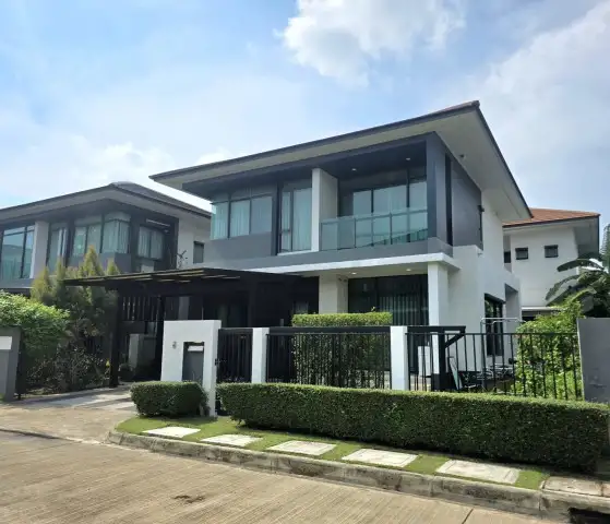 ขาย #บ้านเดี่ยว  หมู่บ้านเศรษฐสิริ กรุงเทพกรีฑา #ใกล้รรนานาชาติไบรท์ตัน  095-1642956 FFF