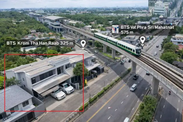 261014tinaugkn ให้เช่า บ้าน ทาวน์โฮม 2 ชั้น พหลโยธิน 51-59 ขนาด 3–4นอน ใกล้ BTS กรมทหารราบที่ 11 เพียง 325 ม. และ BTS วัดพระศรีมหาธาตุ 575